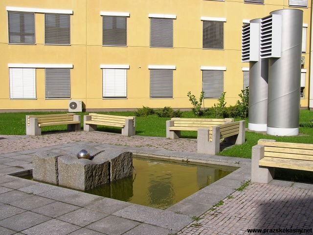 Fontána v UVN
