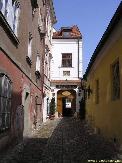 Dvě kašny v hotelu U Zlaté studně