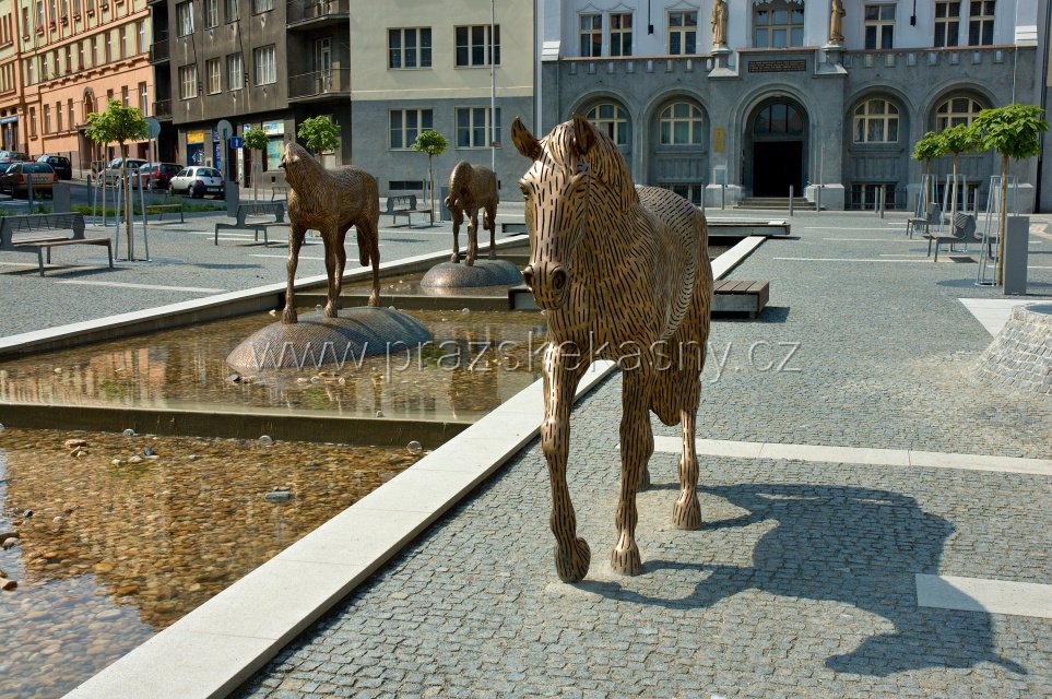Vodní kaskáda v Šabachově parku