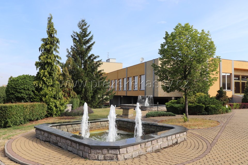 Fontány a vodotrysky v komplexu TOP HOTEL Praha